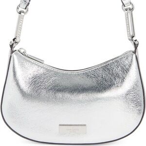 Kate Spade Metallic Silver Shoulder Bag